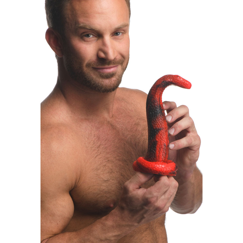 Creature Cocks King Cobra Silicone Dildo-(ah196) - AH196