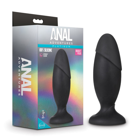 Anal Adventures Platinum Rocket Plug-(bl-12345) - BL-12345