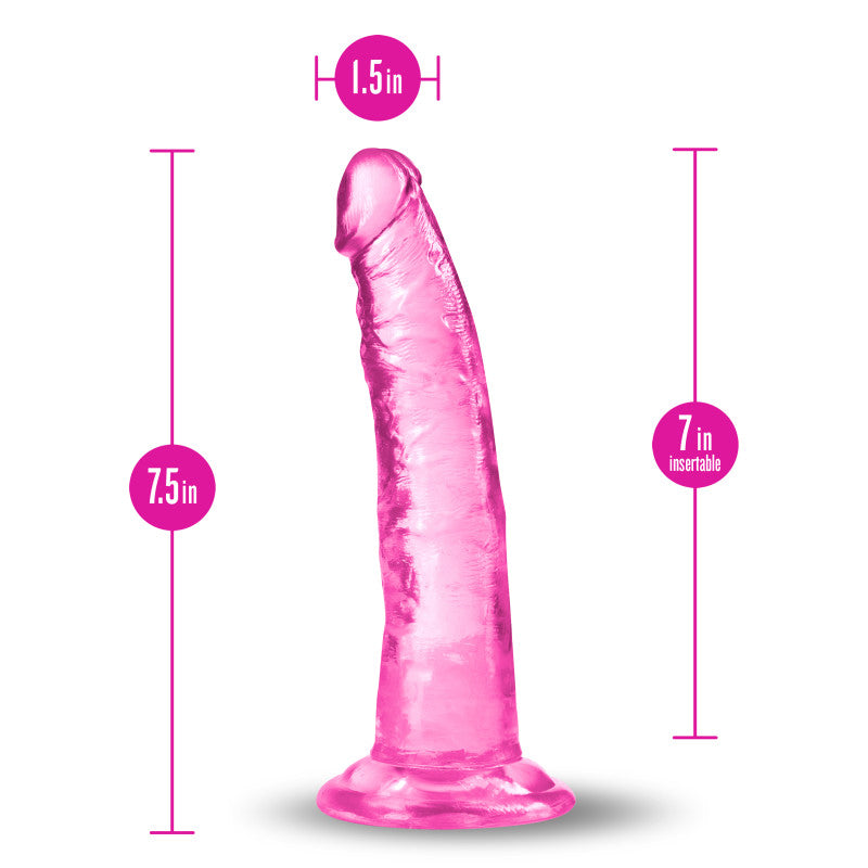 B Yours Plus Lust N Thrust - Pink-(bl-12700) - BL-12700