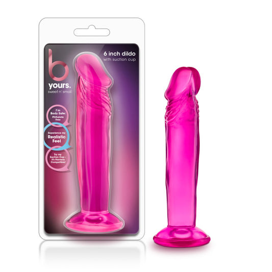 B Yours Sweet n Small 6'' Dildo-(bl-14620) - BL-14620