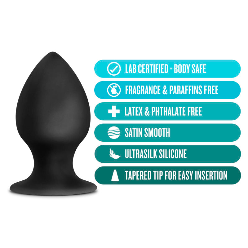 Anal Adventures Platinum Anal Stout Plug - Large-(bl-81005) - BL-81005