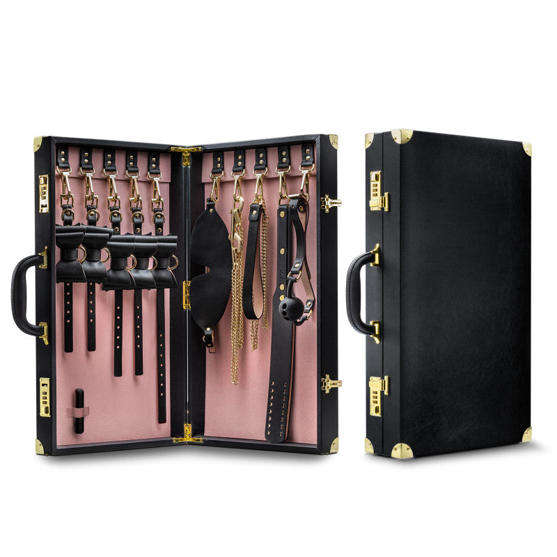 Temptasia Safe Word Bondage Kit with Suitcase-(bl-83605) - BL-83605