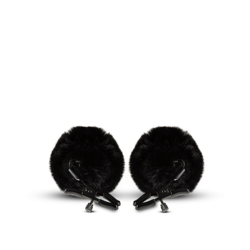 Noir Pom Adjustable Nipple Clamps-(bl-89305) - BL-89305