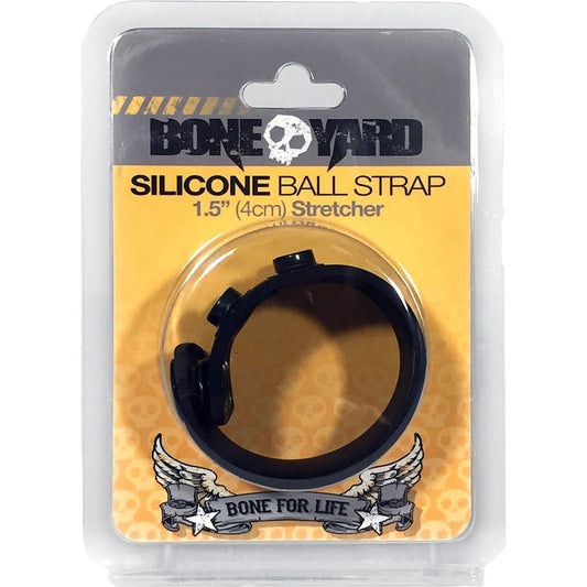 Boneyard Silicone Ball Strap Black-(by0310) - BY0310