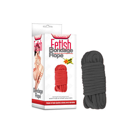 Fetish Bondage Rope-(ft-001a-03blk) - FT-001A-03BLK