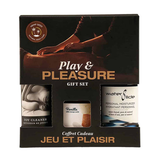 Hemp Seed Play & Pleasure Gift Set-(hsbn002) - HSBN002