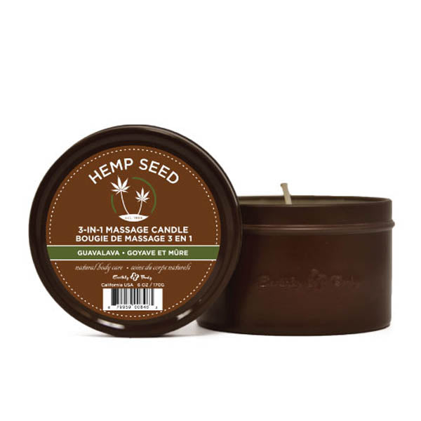 Hemp Seed 3-In-1 Massage Candle-(hsc068) - HSC068