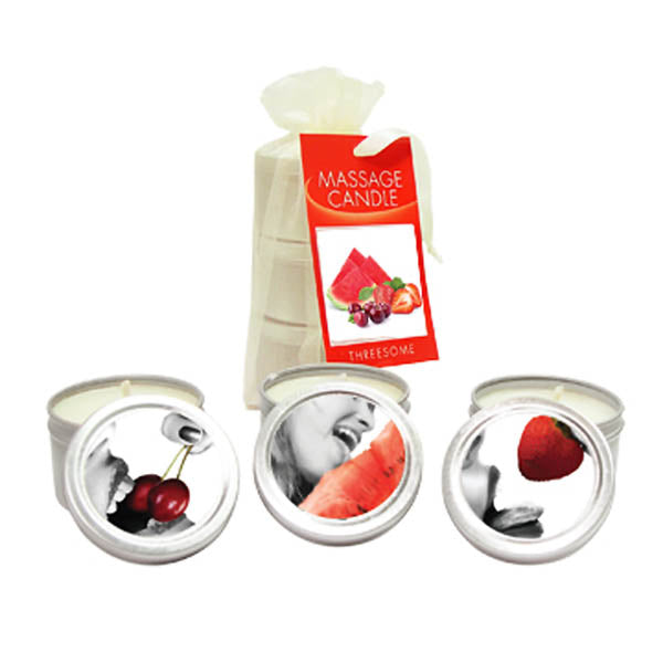 Edible Massage Candle Threesome-(hsck200) - HSCK200