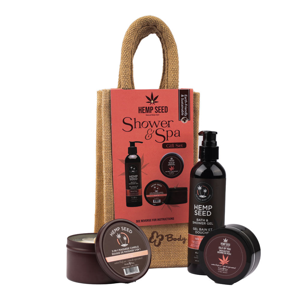 Hemp Seed Isle Of You Spa Gift Set-(hshjb052) - HSHJB052