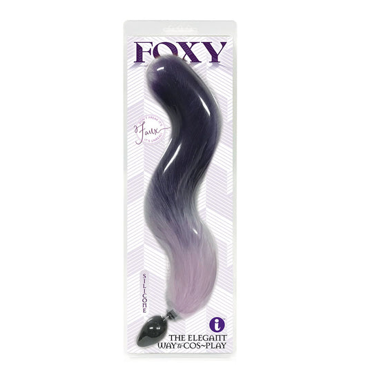 Foxy Fox Tail Silicone Butt Plug-(ic1401) - IC1401