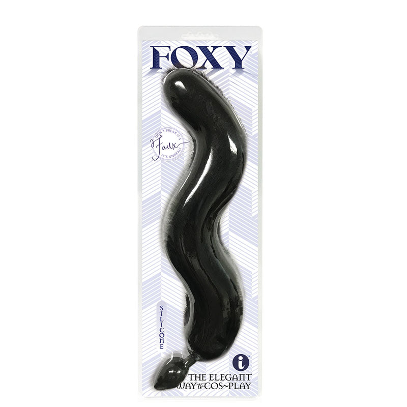 Foxy Fox Tail Silicone Butt Plug-(ic1402) - IC1402