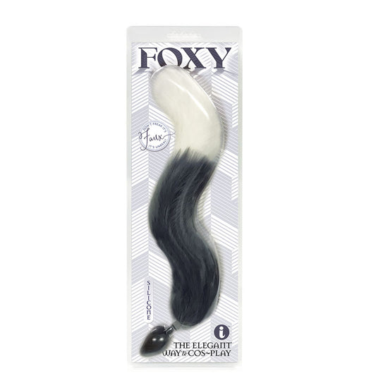 Foxy Fox Tail Silicone Butt Plug-(ic1404) - IC1404