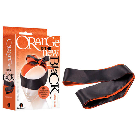 Orange Is The New Black - Satin Sash-(ic2522-2) - IC2522-2