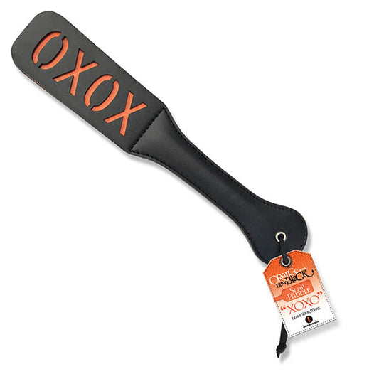 The 9's Orange Is The New Black, Slap Paddle XOXO-(ic2529-1) - IC2529-1