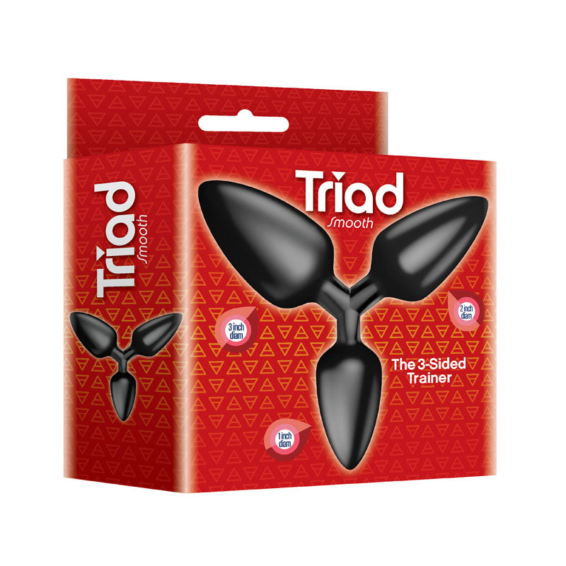 The 9's Triad 3 Way Butt Plug-(ic2694) - IC2694