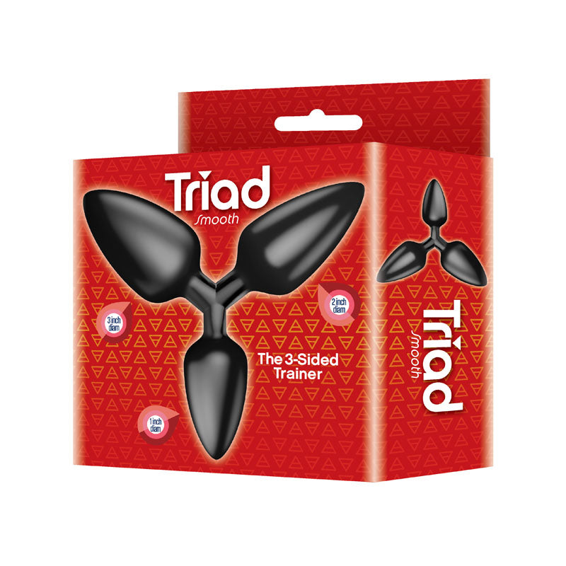 The 9's Triad 3 Way Butt Plug-(ic2694) - IC2694