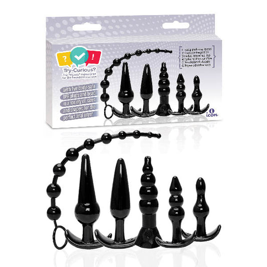 Try-Curious Anal Plug Kit-(ic8013-2) - IC8013-2