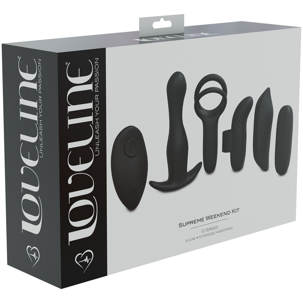 LOVELINE Supreme Weekend Kit - Black-(lovu016blk) - LOVU016BLK