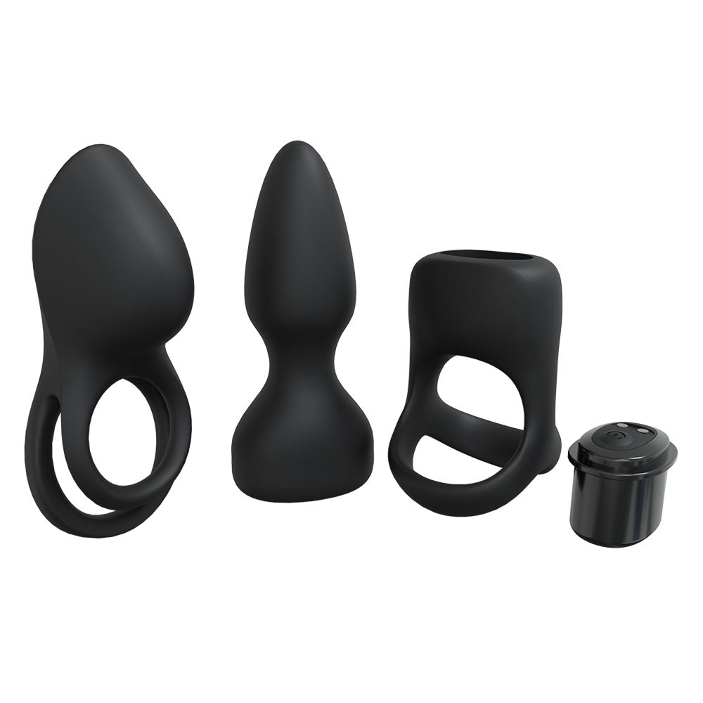 LOVELINE Pleasure Kit - Black-(lovu017blk) - LOVU017BLK