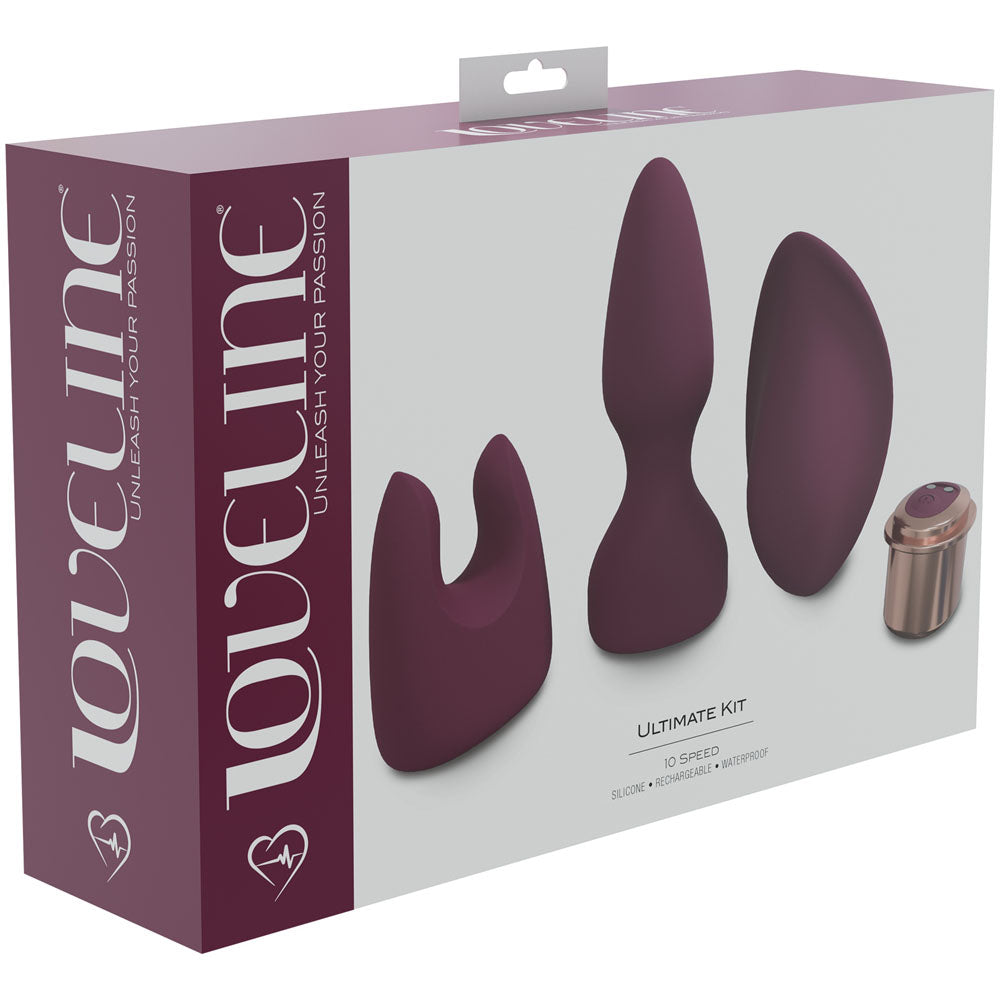 LOVELINE Ultimate Kit - Burgundy-(lovu018bur) - LOVU018BUR