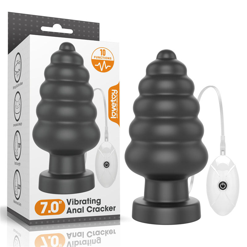 King Sized 7'' Vibrating Anal Cracker-(lv120115) - LV120115