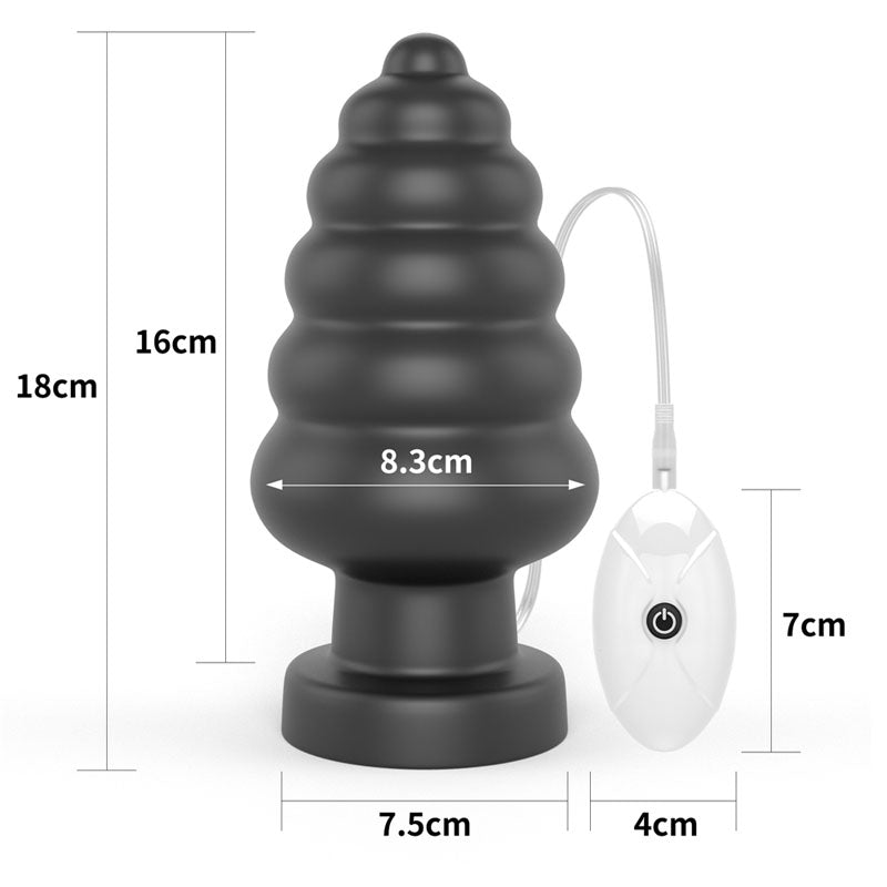 King Sized 7'' Vibrating Anal Cracker-(lv120115) - LV120115