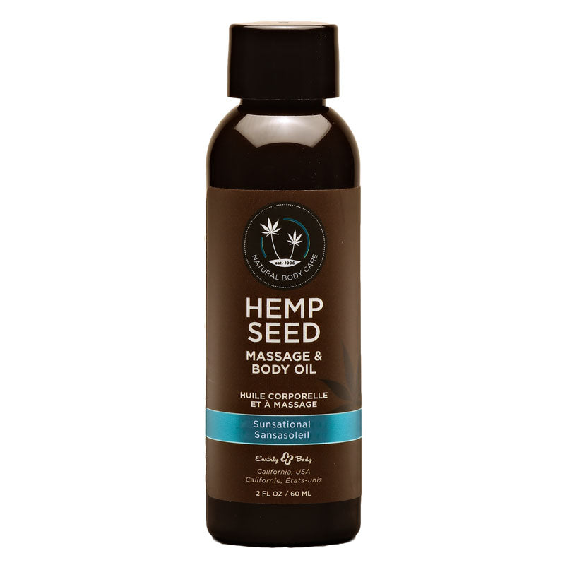 Hemp Seed Massage & Body Oil-(mas246) - MAS246