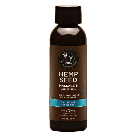 Hemp Seed Massage & Body Oil-(mas246) - MAS246