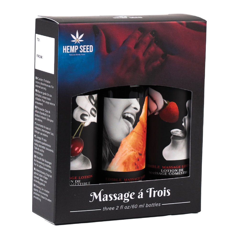 Hemp Seed Edible Massage A Trois-(mlemt003) - MLEMT003