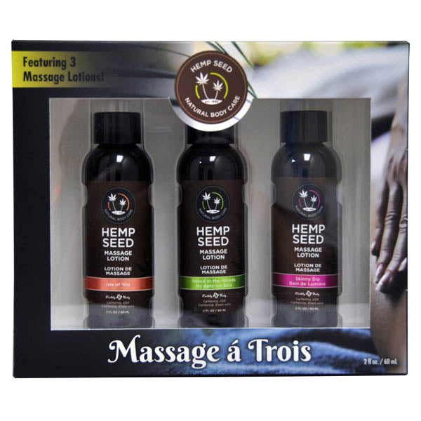 Hemp Seed Massage A Trois-(mlmt003) - MLMT003