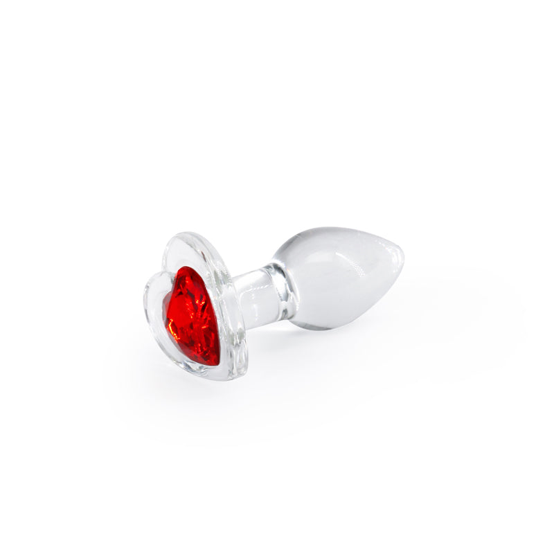 Crystal Desires - Red Heart - Small-(nsn-0719-01) - NSN-0719-01