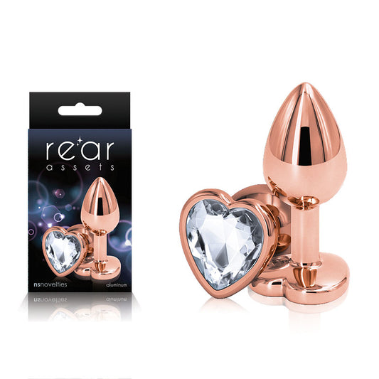 Rear Assets Rose Gold Heart Small-(nsn-0963-11) - NSN-0963-11