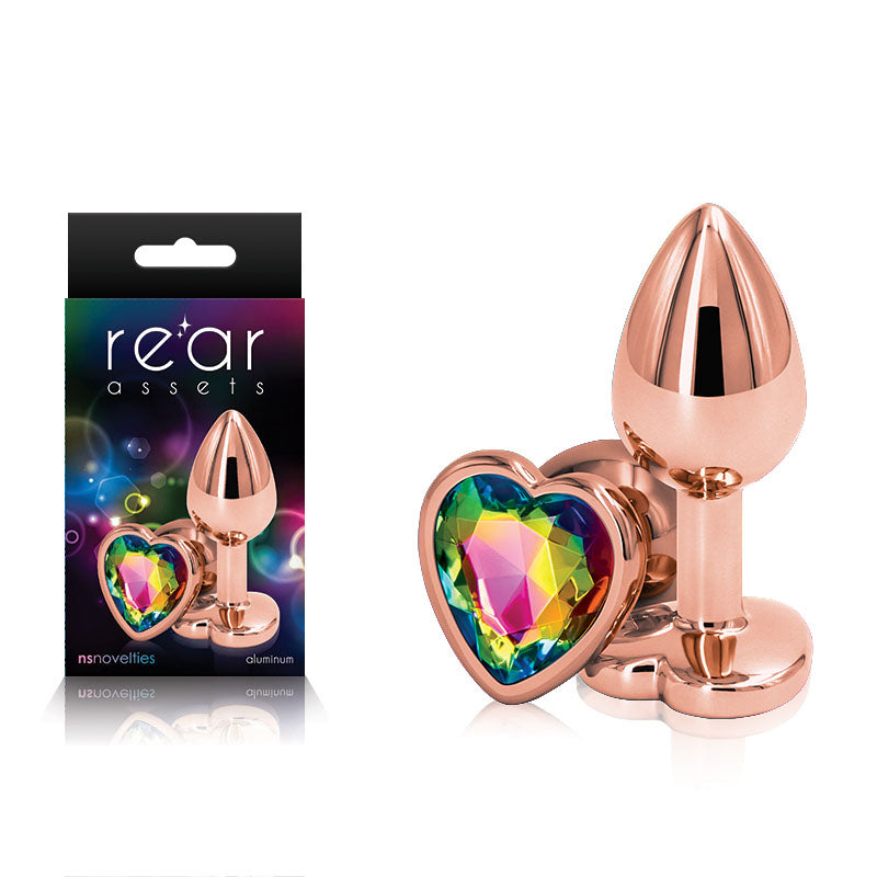 Rear Assets Rose Gold Heart Small-(nsn-0963-19) - NSN-0963-19