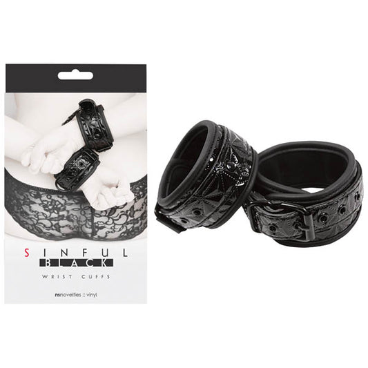 Sinful - Wrist Cuffs-(nsn-1223-13) - NSN-1223-13