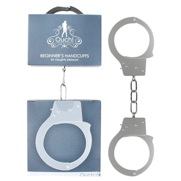 Ouch Beginner's Handcuffs-(ou001met) - OU001MET