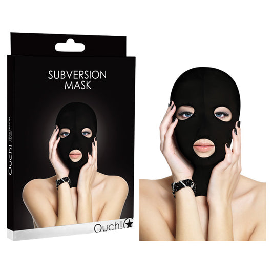 Ouch Subversion Mask-(ou034blk) - OU034BLK