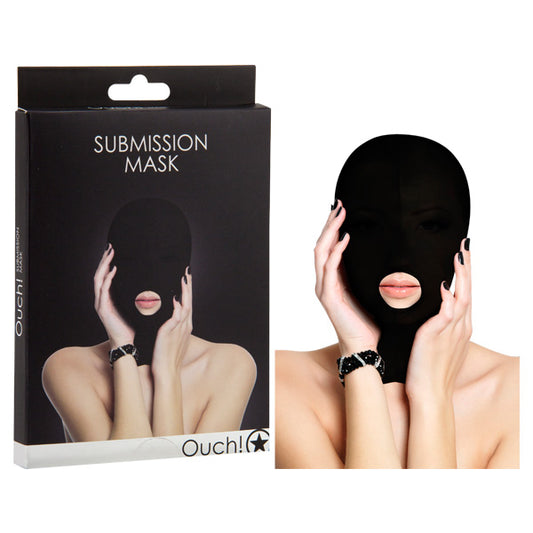 Ouch! Submission Mask-(ou035blk) - OU035BLK