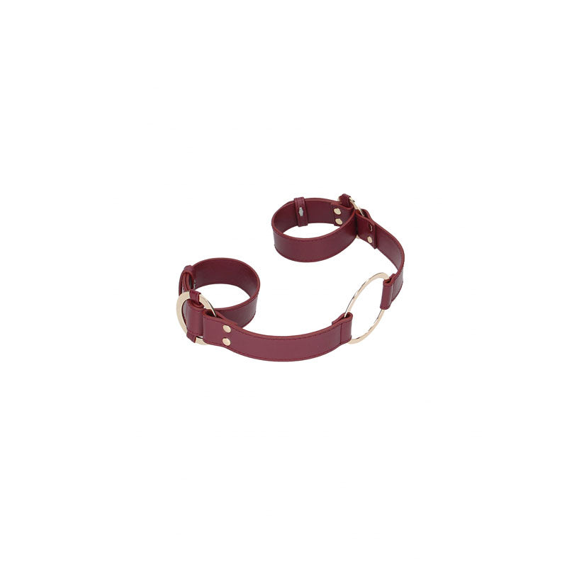 OUCH! Halo - Handcuff With Connector-(ou582bur) - OU582BUR