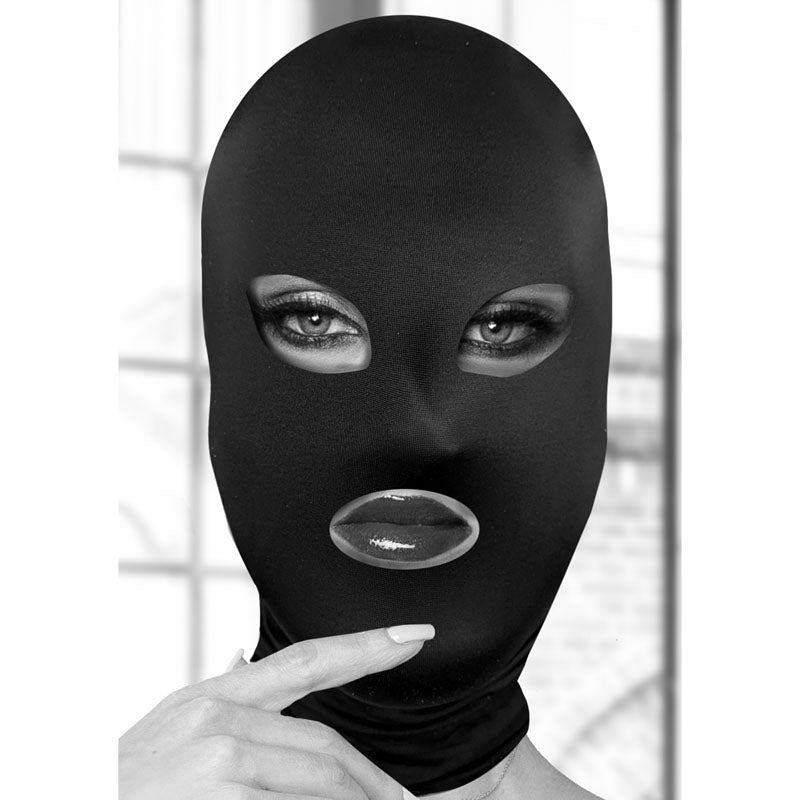 OUCH! Subversion Mask With Open Mouth-(ou689blk) - OU689BLK