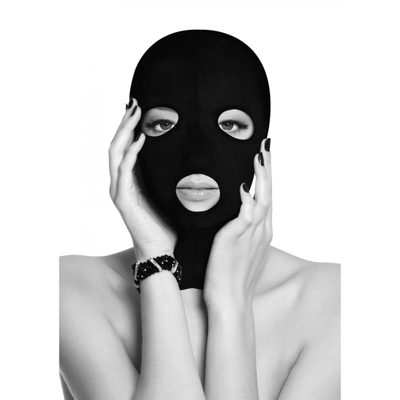 OUCH! Subversion Mask With Open Mouth-(ou689blk) - OU689BLK