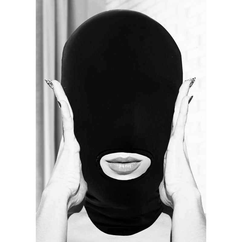 OUCH! Black & White Submission Mask-(ou690blk) - OU690BLK