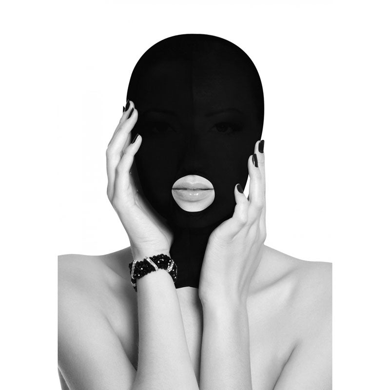 OUCH! Black & White Submission Mask-(ou690blk) - OU690BLK