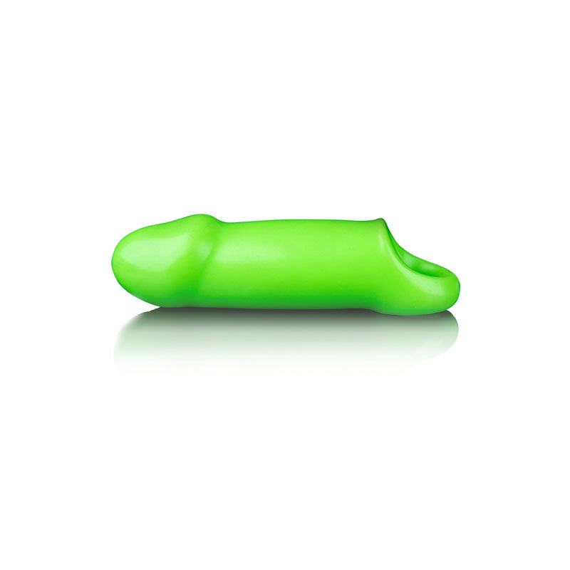 OUCH! Glow In The Dark Smooth Thick Stretchy Penis Sleeve-(ou738glo) - OU738GLO