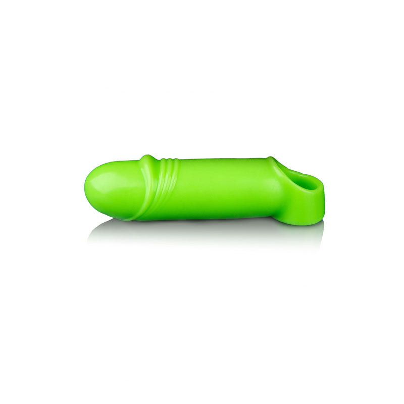 OUCH! Glow In The Dark Smooth Thick Stretchy Penis Sleeve-(ou744glo) - OU744GLO