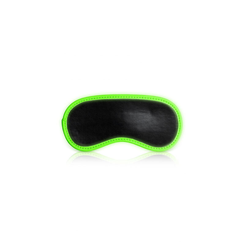 OUCH! Glow In The Dark Eye Mask-(ou752glo) - OU752GLO