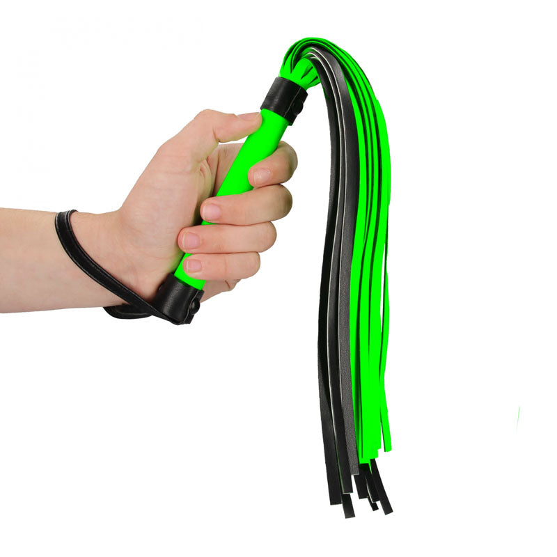 OUCH! Glow In The Dark Flogger-(ou756glo) - OU756GLO