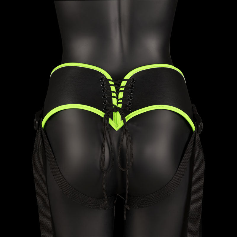 OUCH! Glow In The Dark Strap-on Harness-(ou764glo) - OU764GLO