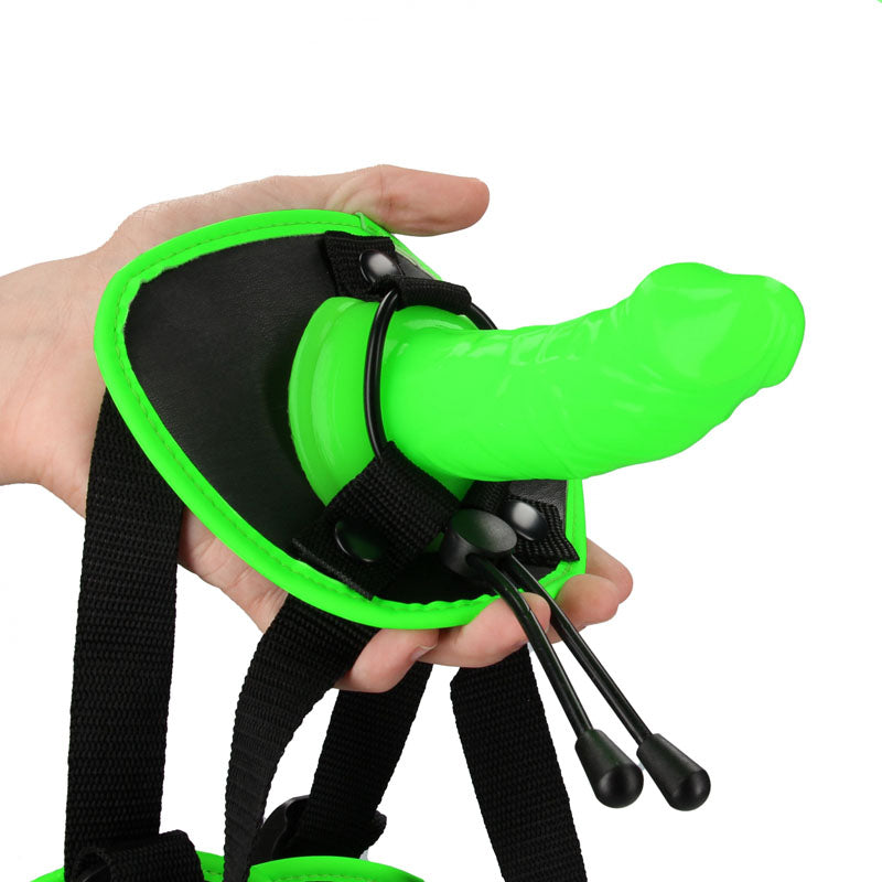 OUCH! Glow In The Dark Strap-on Harness-(ou764glo) - OU764GLO