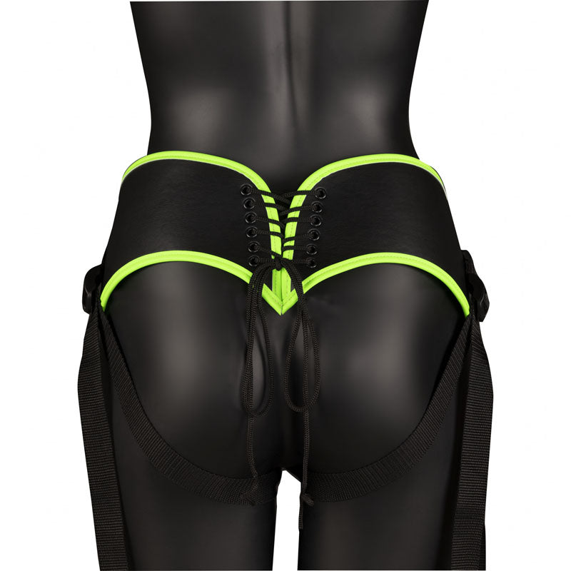 OUCH! Glow In The Dark Strap-on Harness-(ou764glo) - OU764GLO