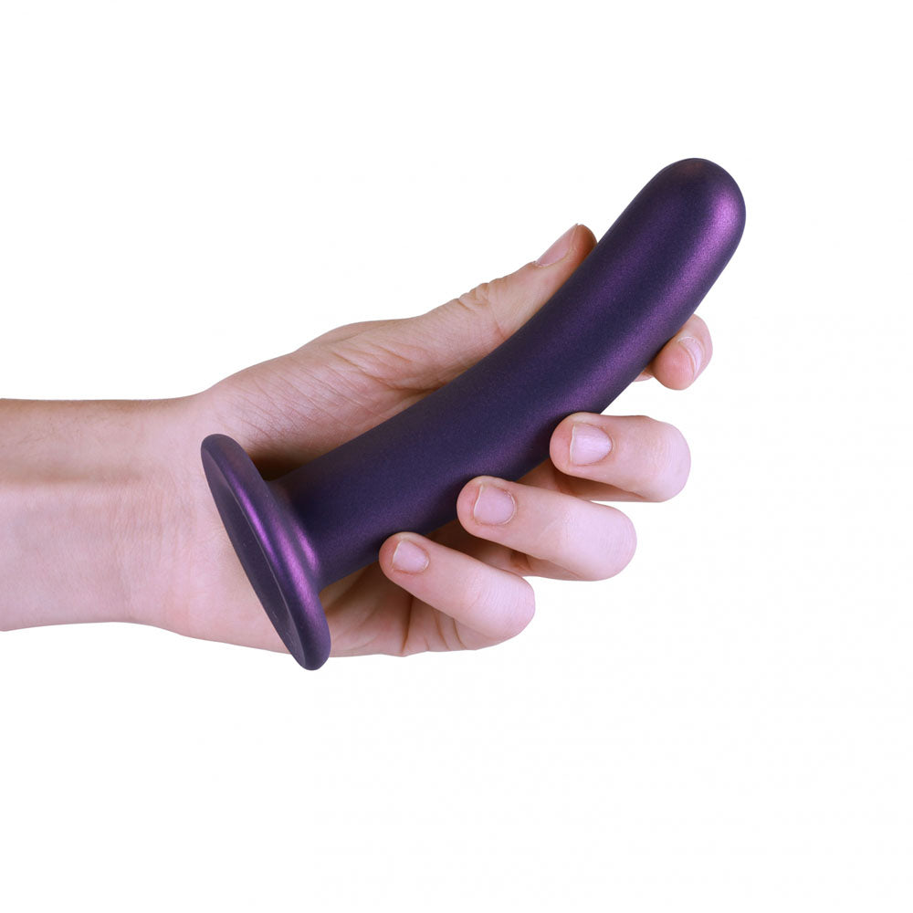 OUCH! Smooth Silicone G-Spot Dildo - 6'' / 14.5 cm-(ou820mpu) - OU820MPU